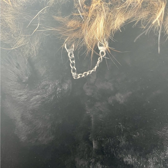 DIVAPELLE Suede & Fur Wrap Winter Coat - Picture 7 of 8